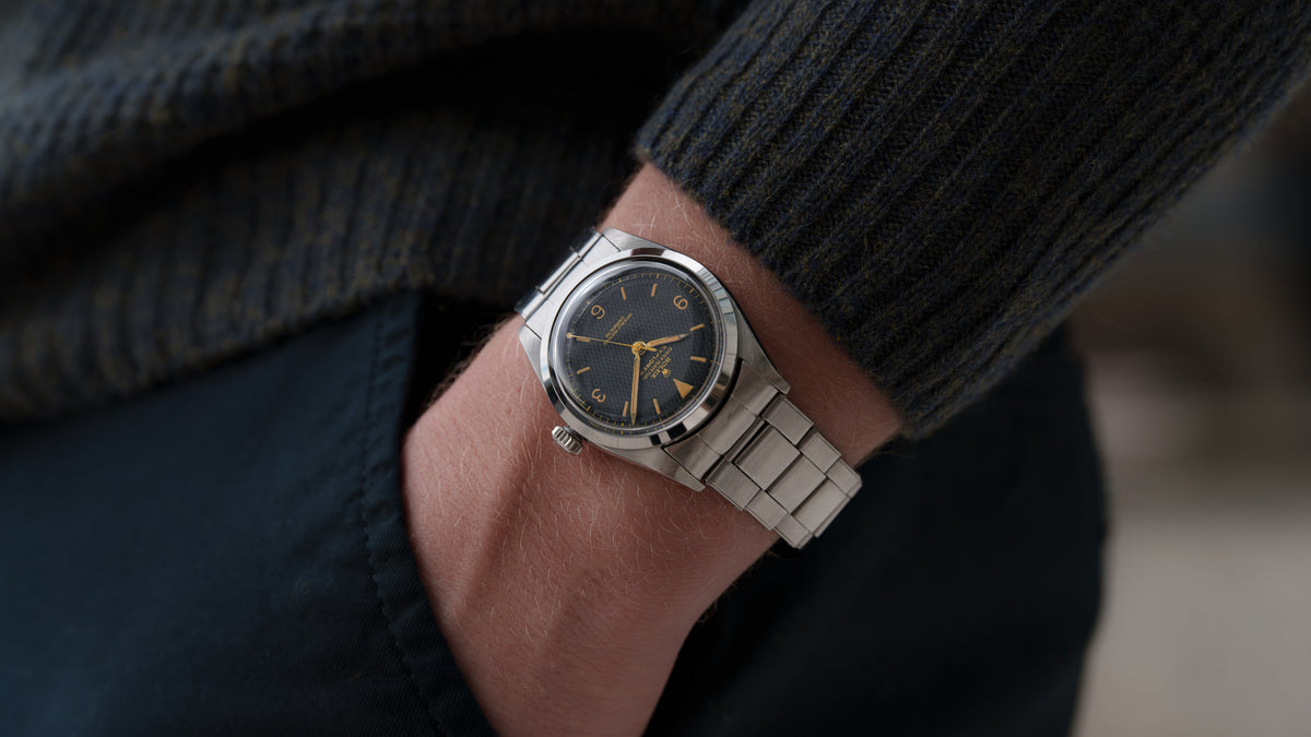 6350, Explorer, Honeycomb Dial, Steel