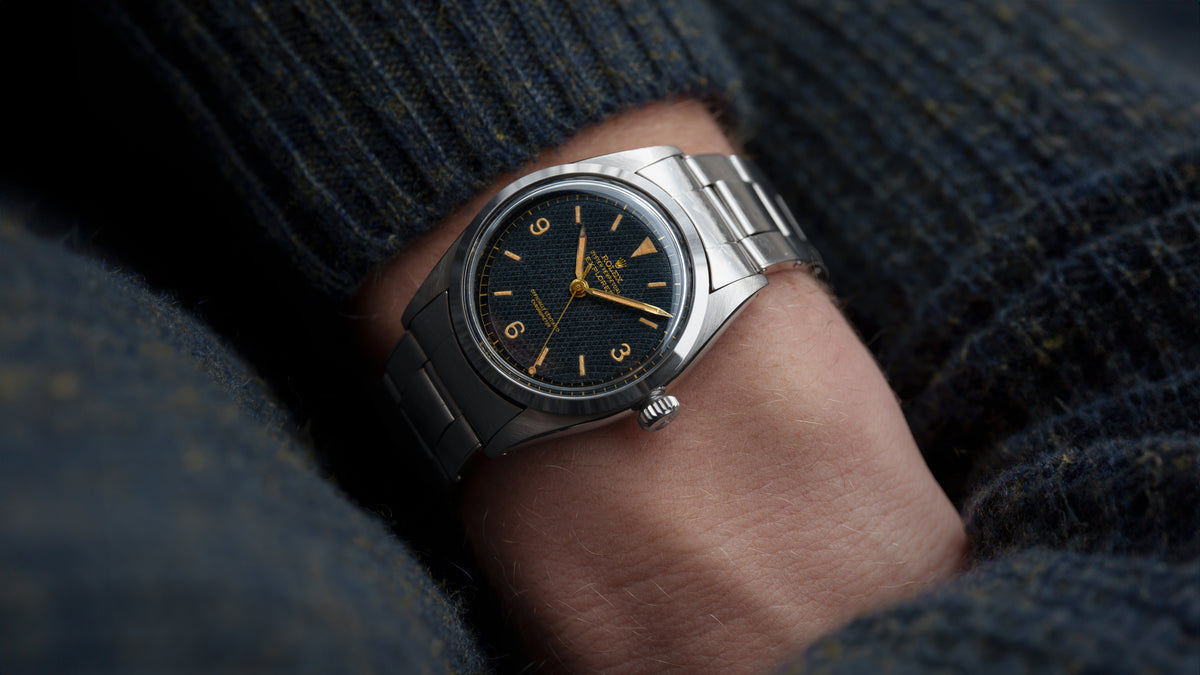 6350, Explorer, Honeycomb Dial, Steel