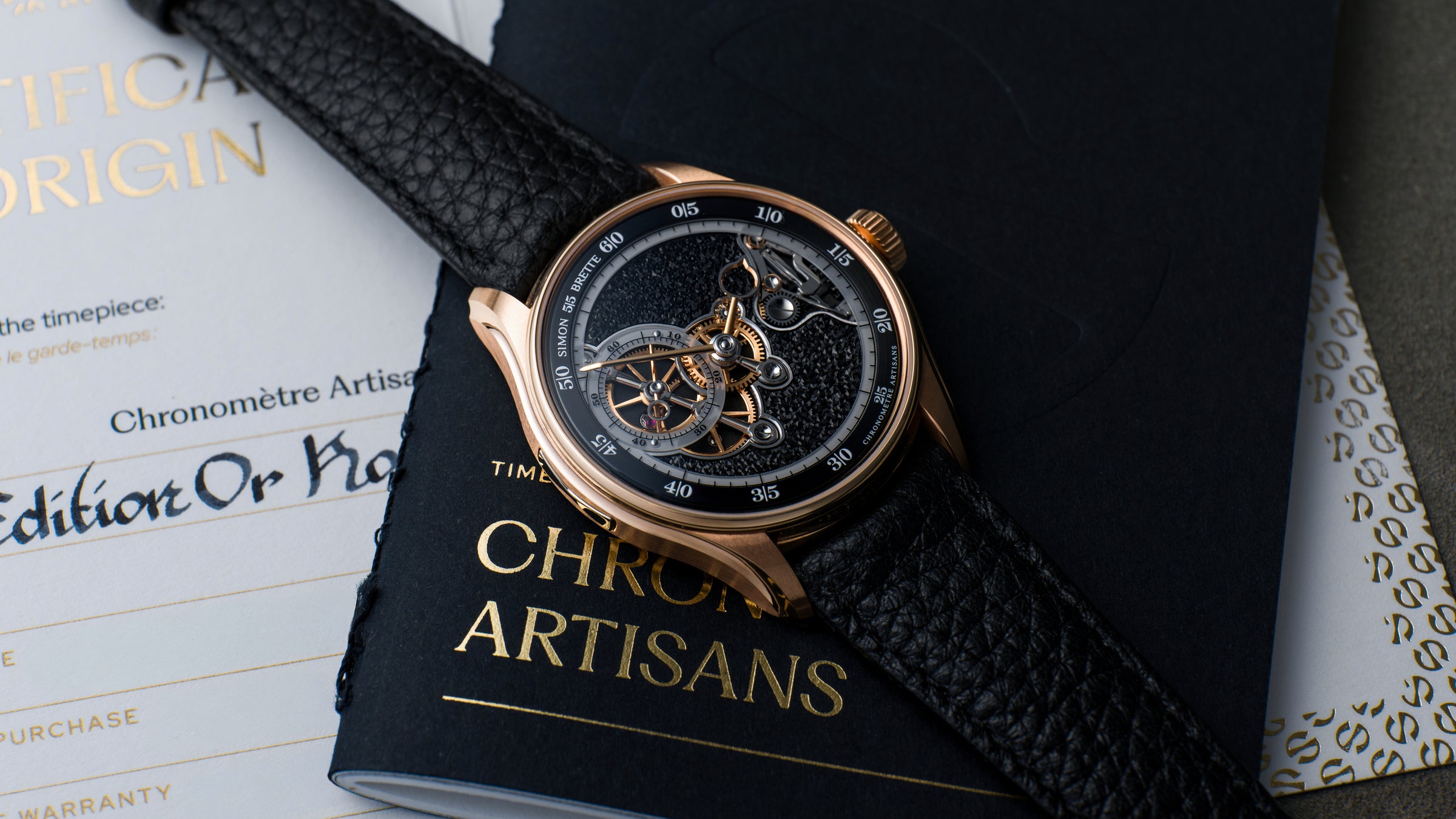Chronomètre Artisans, Rose Gold