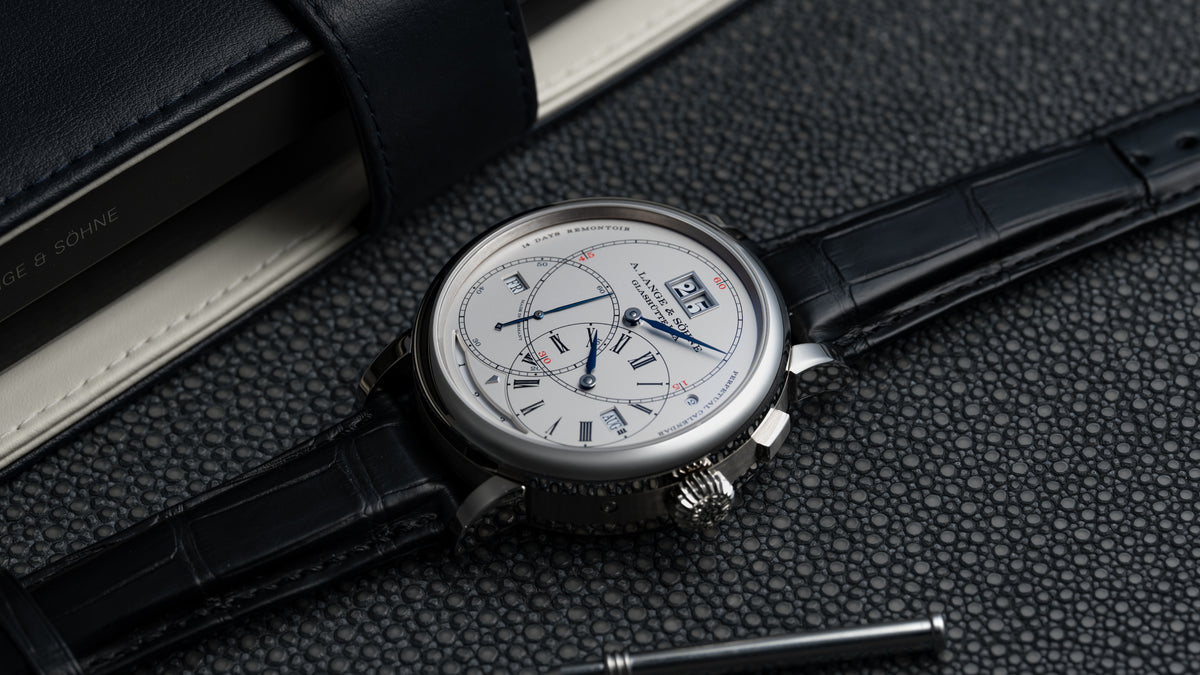 180.026, Richard Lange Perpetual Calendar 'Terraluna', White Gold