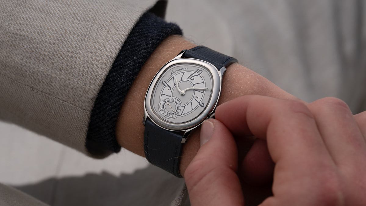 Mirage 38, Prussian Blue, White Gold