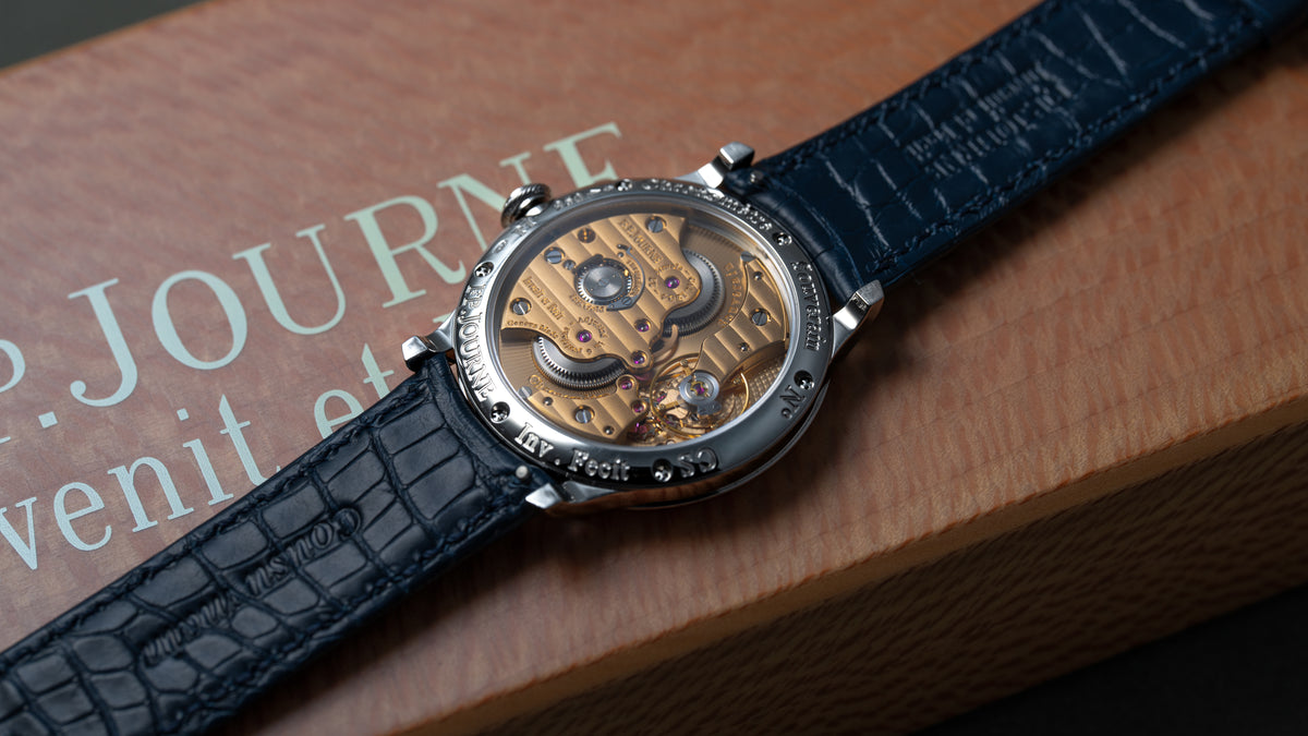 Chronomètre Souverain, 38mm, Platinum