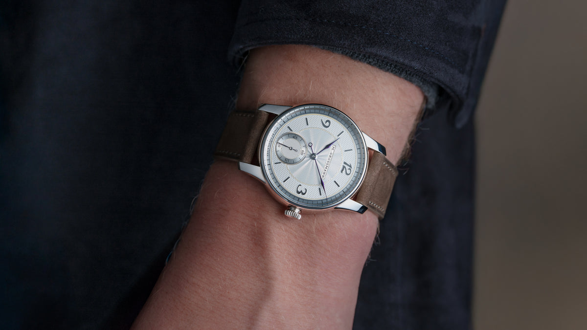 Benu 37, 'Silver Bullet' Voutilainen Dial, White Gold