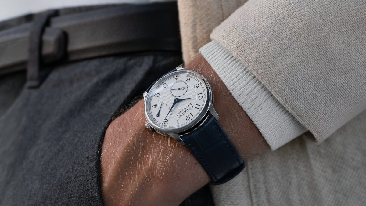 Chronomètre Souverain, 38mm, Platinum
