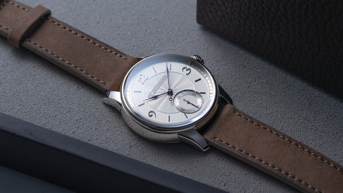 Benu 37, 'Silver Bullet' Voutilainen Dial, White Gold