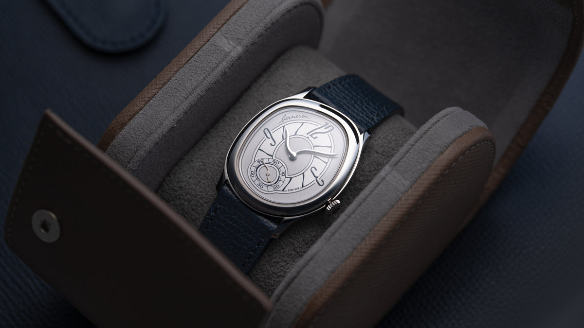 Mirage 38, Prussian Blue, White Gold