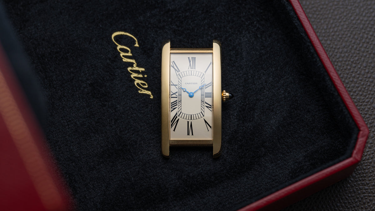 Tank Cintrée, 100th Anniversary, Yellow Gold