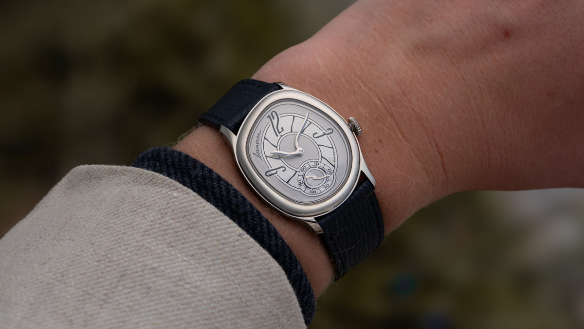 Mirage 38, Prussian Blue, White Gold