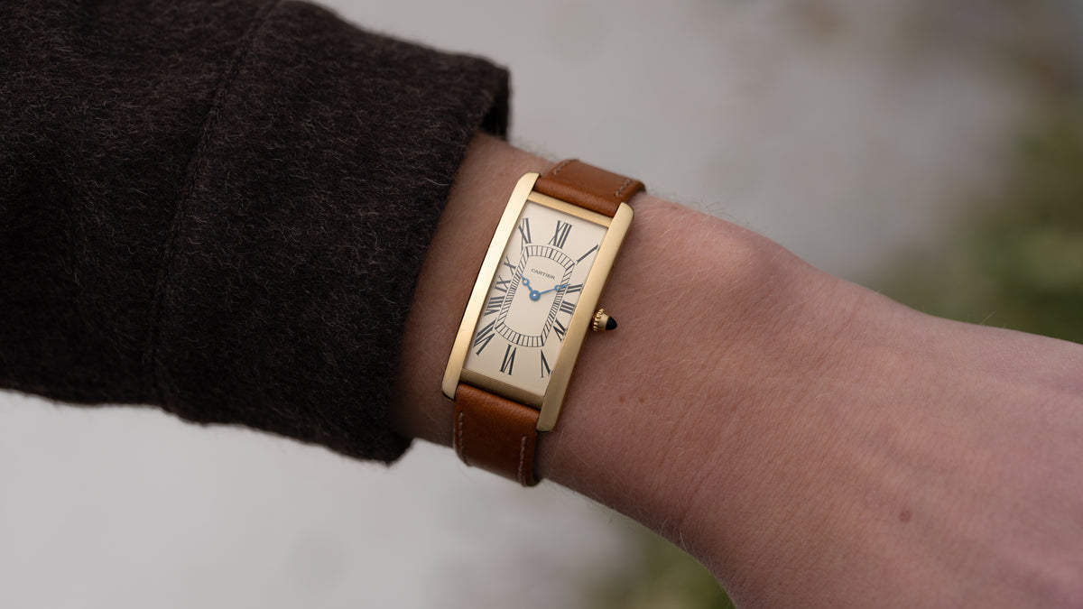 Tank Cintrée, 100th Anniversary, Yellow Gold