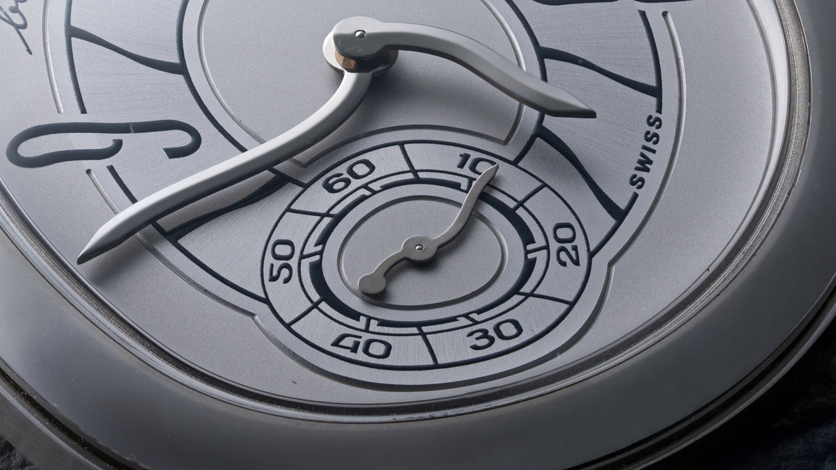 Mirage 38, Prussian Blue, White Gold