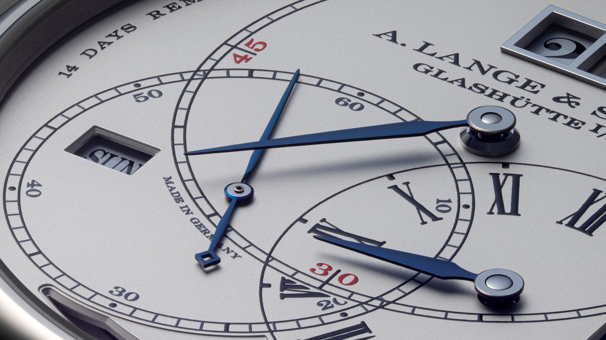 180.026, Richard Lange Perpetual Calendar 'Terraluna', White Gold
