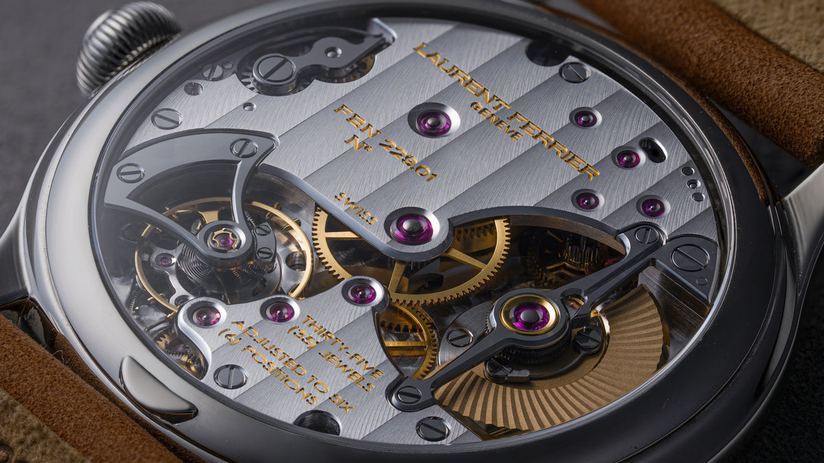 Classic Micro-Rotor, Ice Blue, Steel