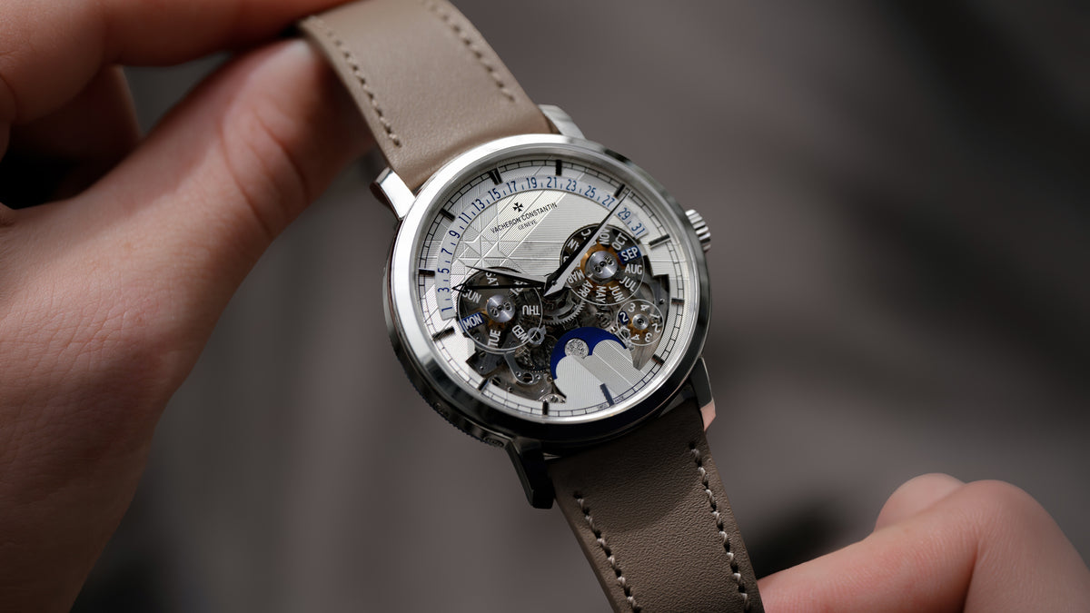 Perpetual Calendar Retrograde Date, 270th Anniversary 'Openface', Platinum