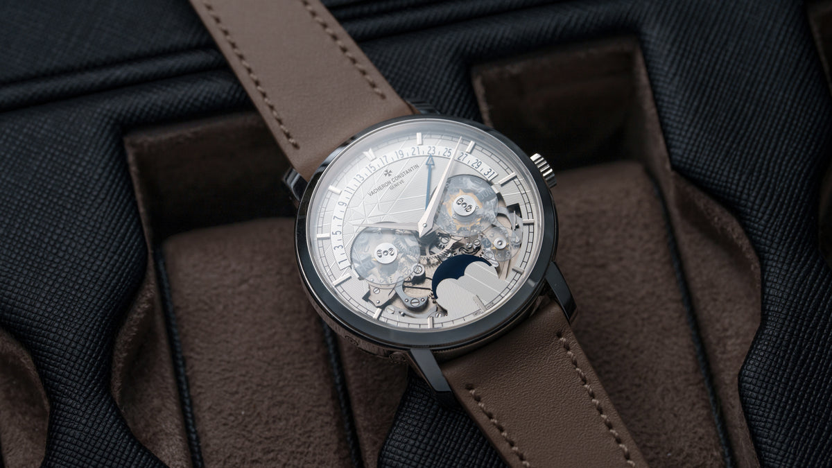 Perpetual Calendar Retrograde Date, 270th Anniversary 'Openface', Platinum