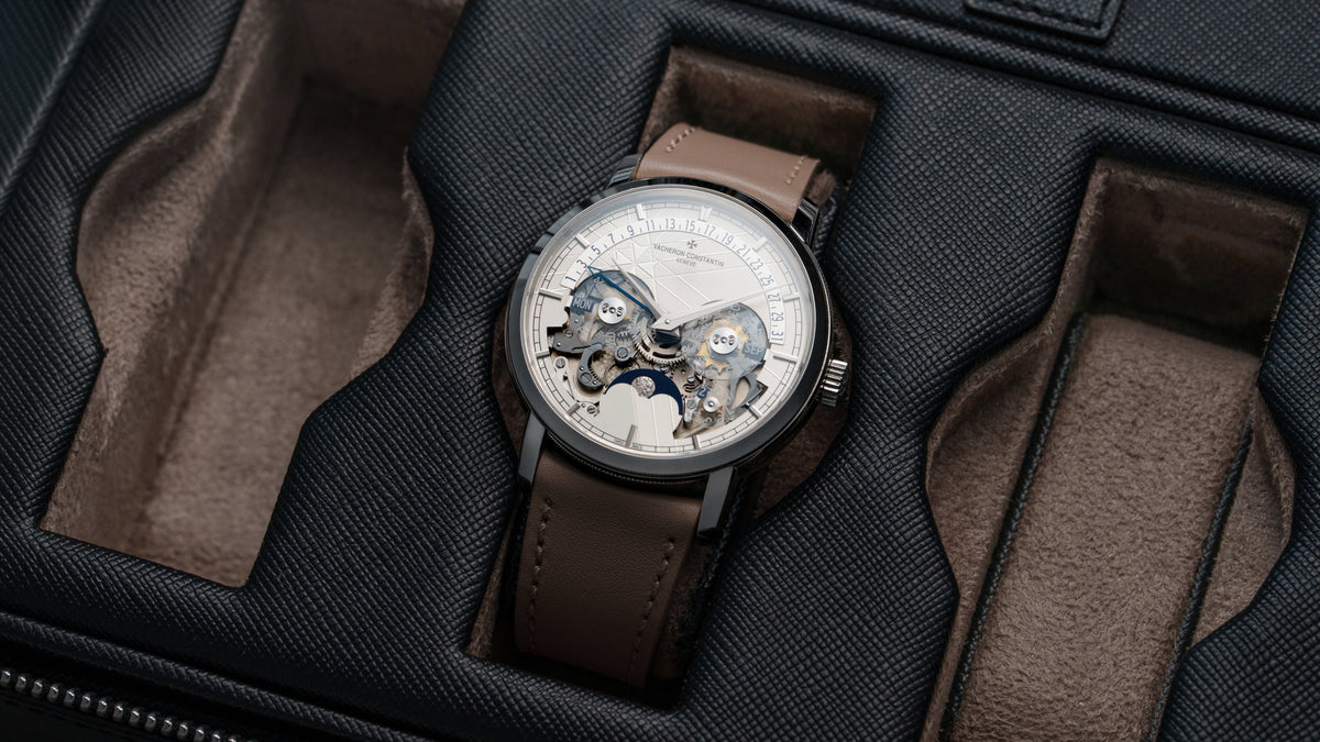 Perpetual Calendar Retrograde Date, 270th Anniversary 'Openface', Platinum