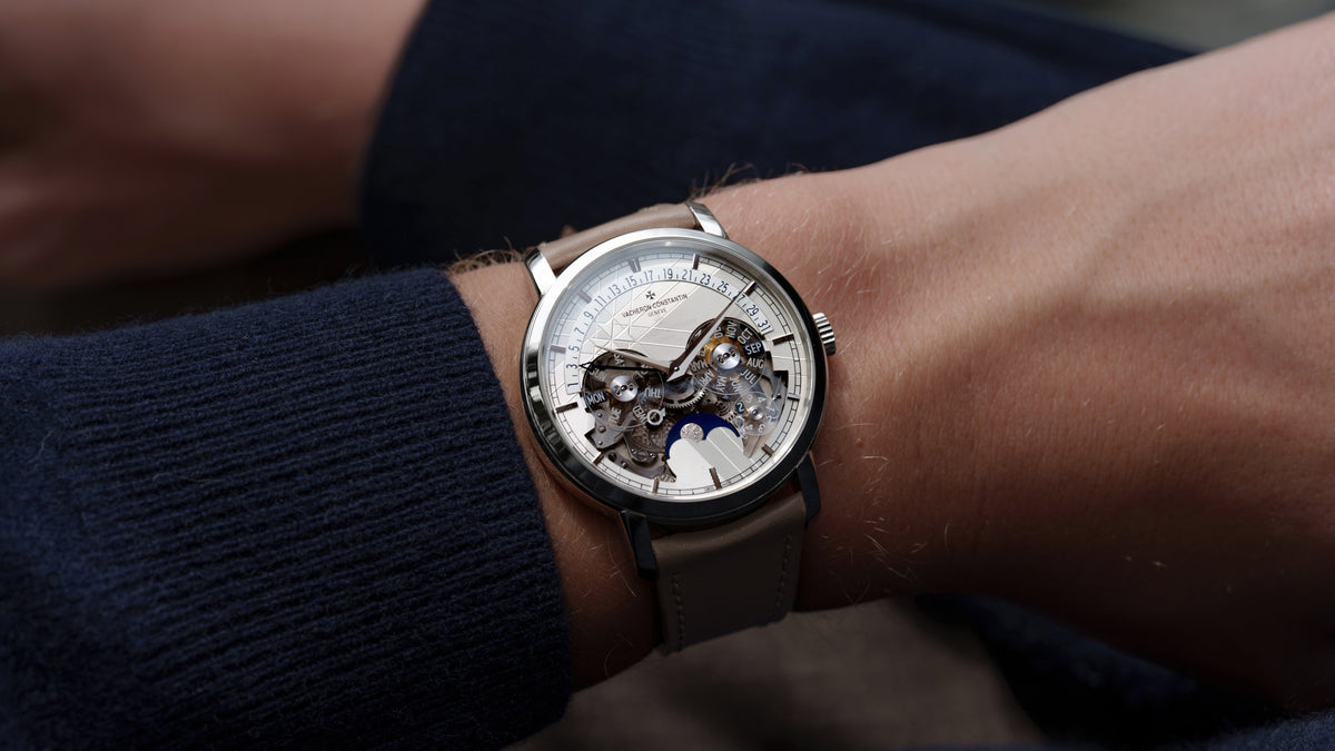 Perpetual Calendar Retrograde Date, 270th Anniversary 'Openface', Platinum