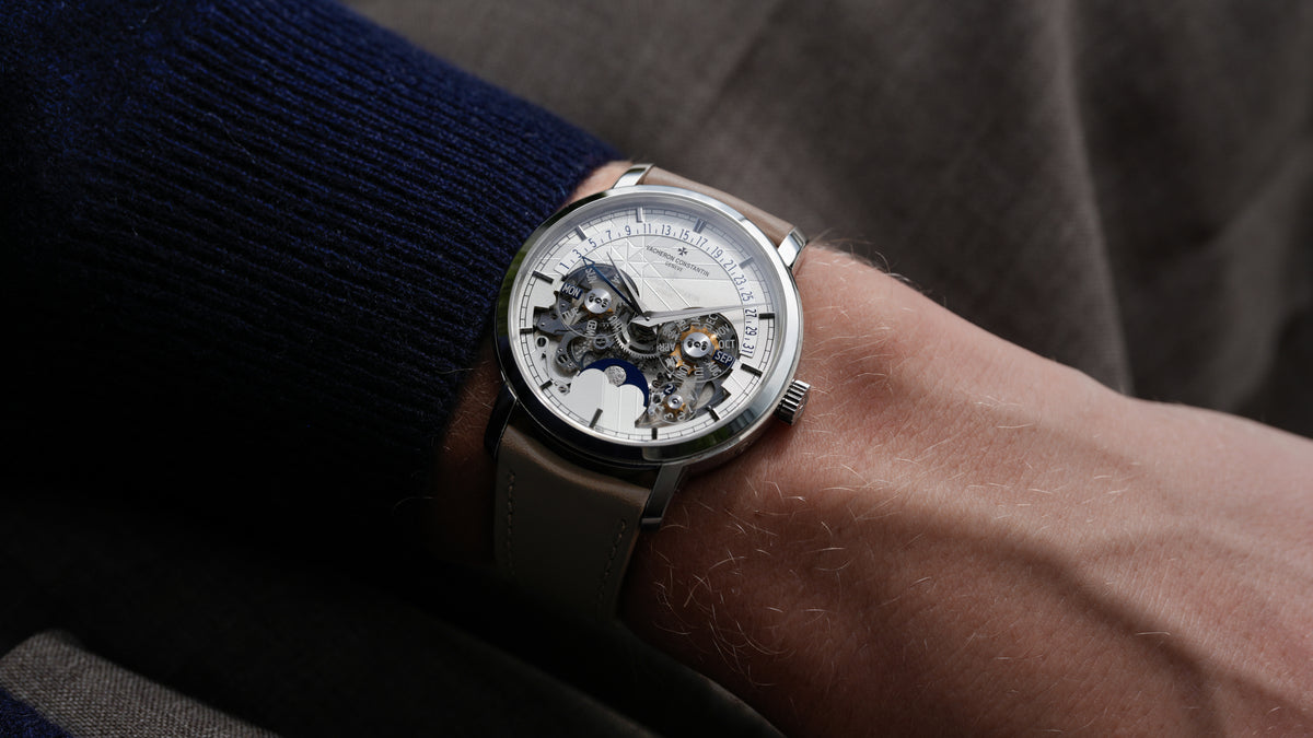 Perpetual Calendar Retrograde Date, 270th Anniversary 'Openface', Platinum
