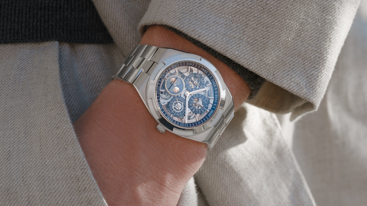 4300V, Overseas Ultra-Thin Perpetual Calendar Skeleton, White Gold