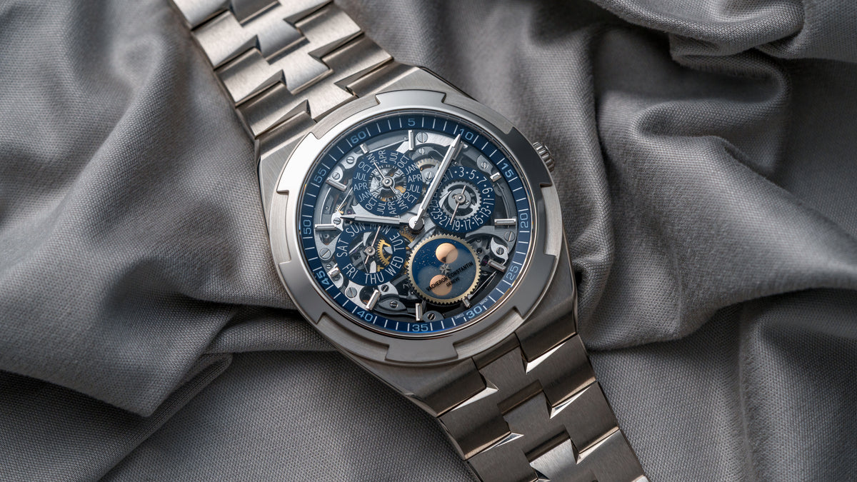 4300V, Overseas Ultra-Thin Perpetual Calendar Skeleton, White Gold