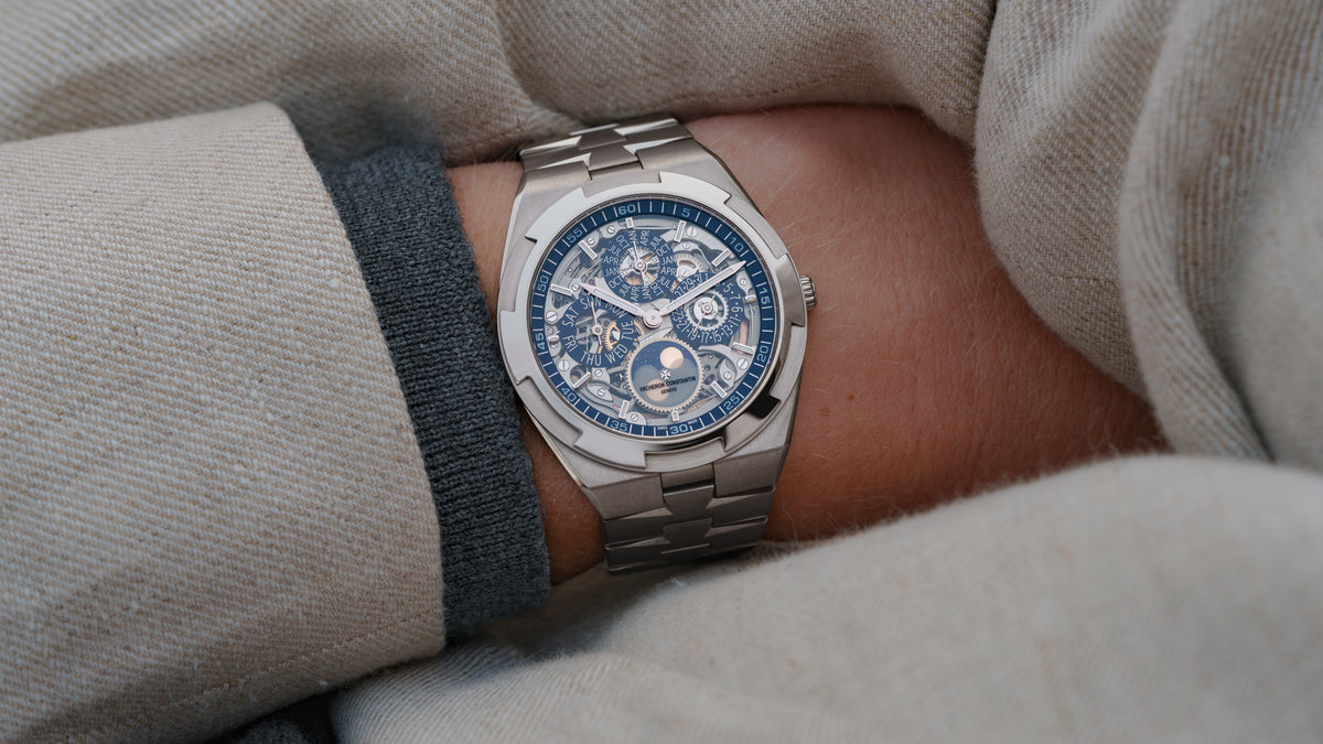 4300V, Overseas Ultra-Thin Perpetual Calendar Skeleton, White Gold