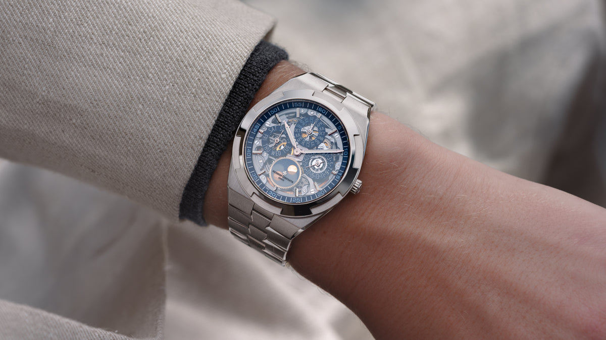 4300V, Overseas Ultra-Thin Perpetual Calendar Skeleton, White Gold