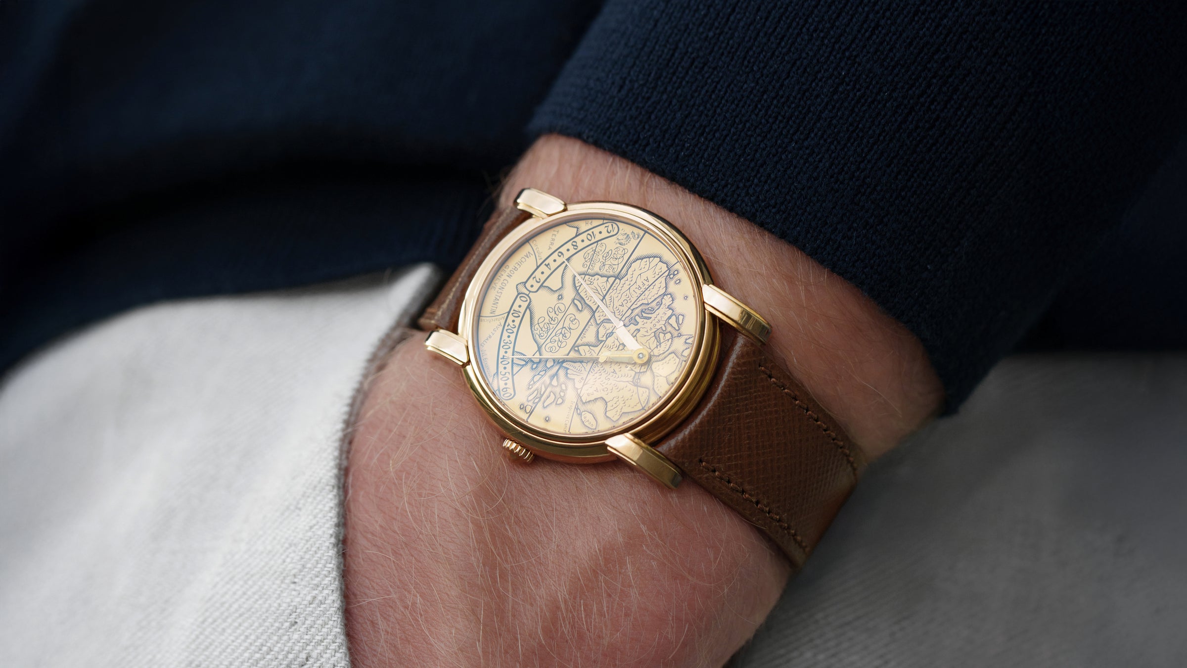 43050, Mercator, Yellow Gold