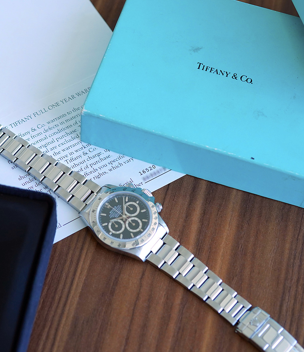 Tiffany-Signed-Rolex-16520-Zenith-Daytona