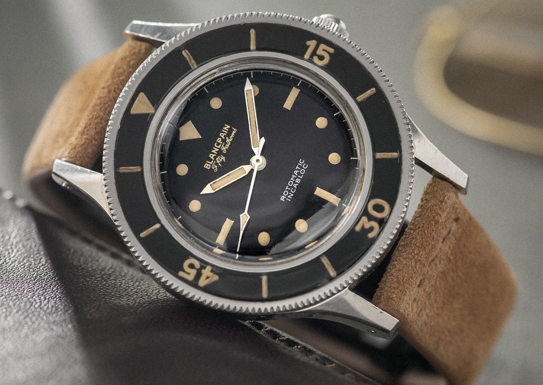 Blancpain fifty fathoms 1953 on sale