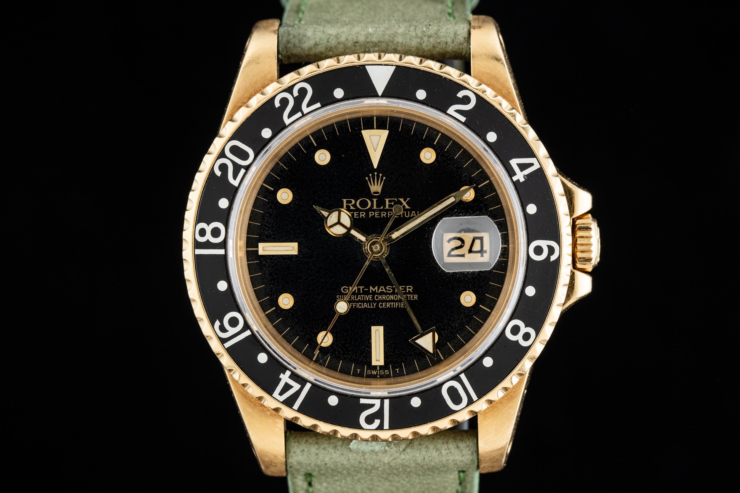 16758 Gold GMT Master Dial