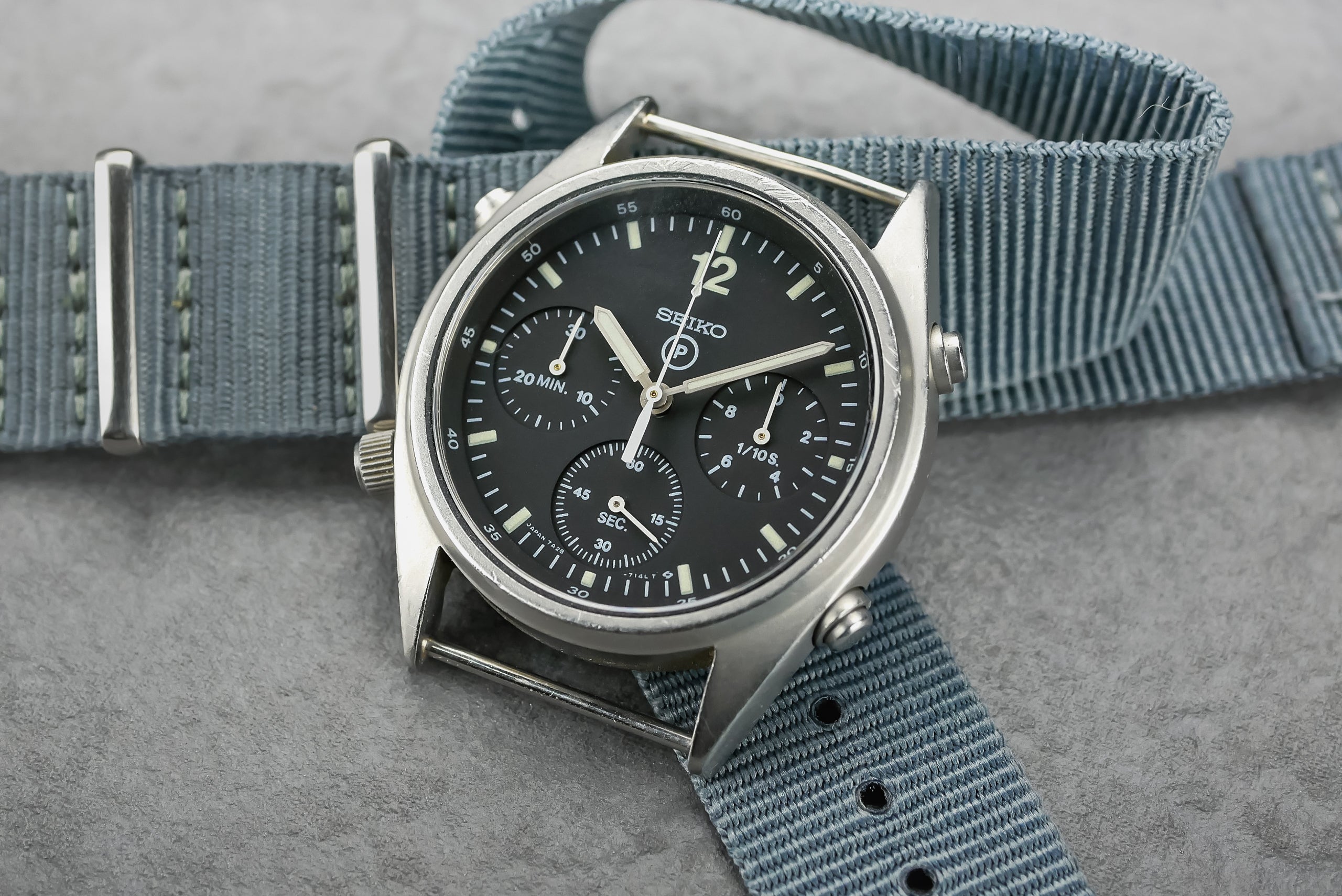 Seiko raf chronograph sale