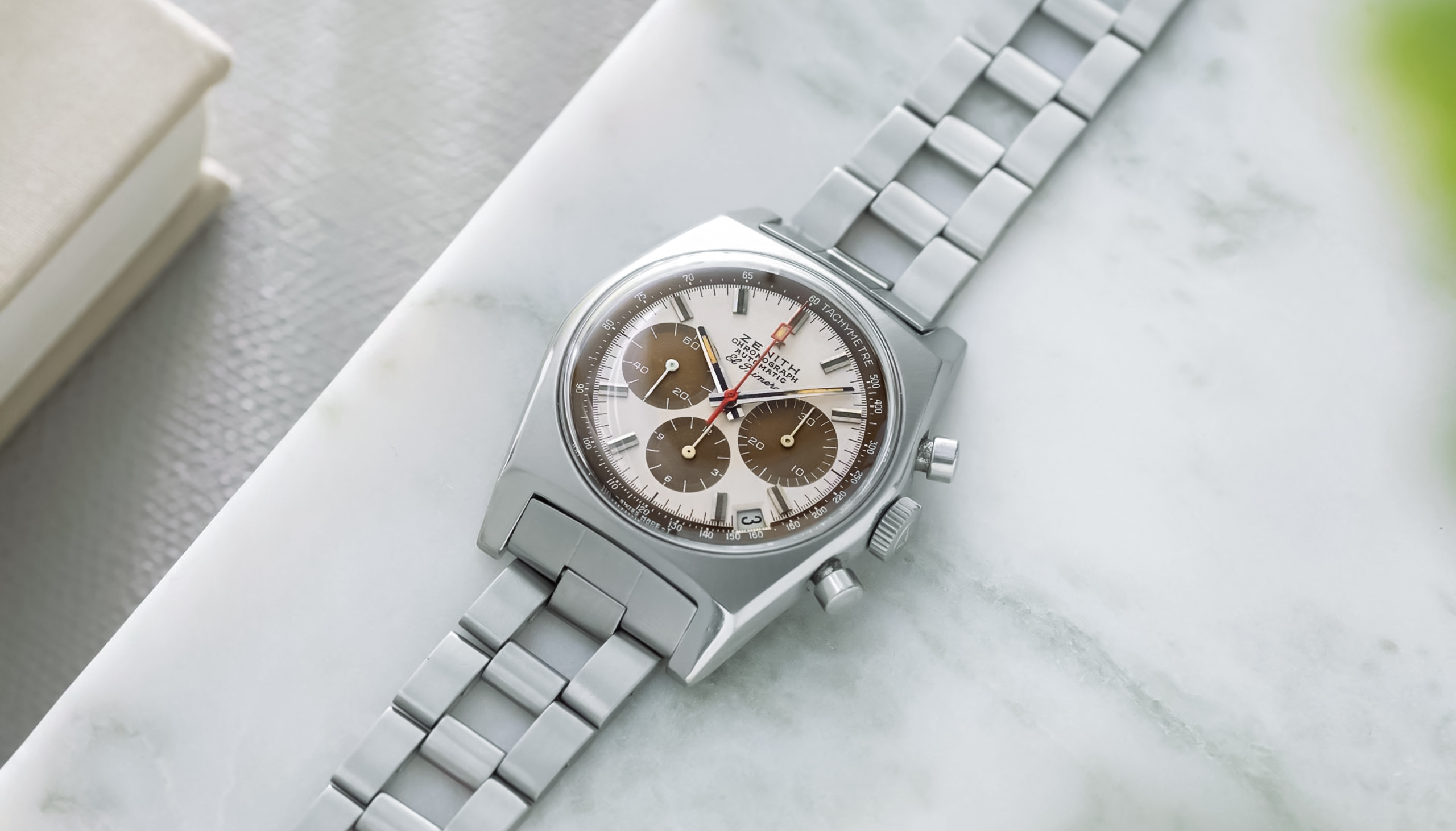 Zenith El Primero A384 w/Outstanding Tropical Dial - *Unpolished