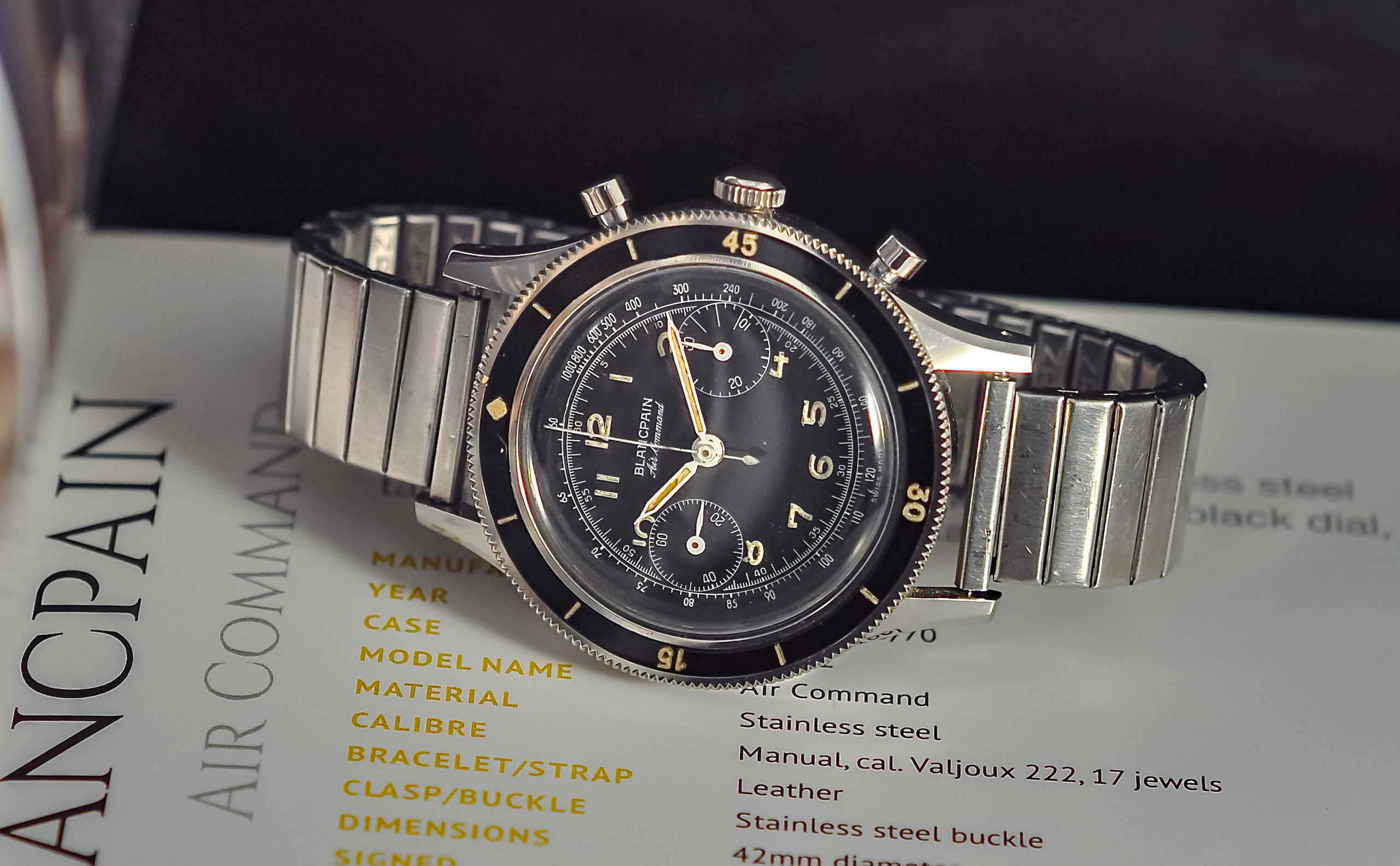 Blancpain best sale air command