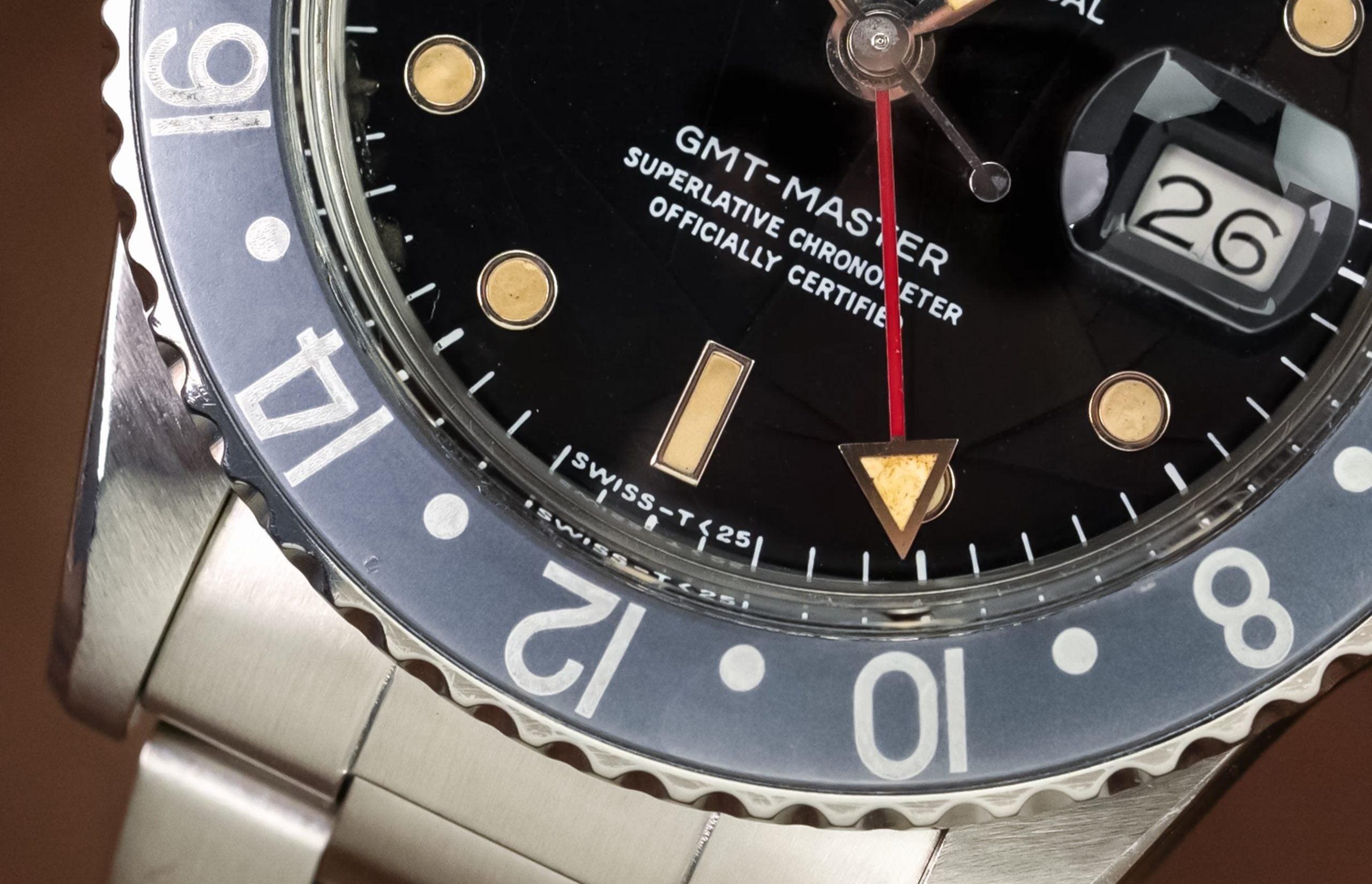 Rolex gmt spider dial sale