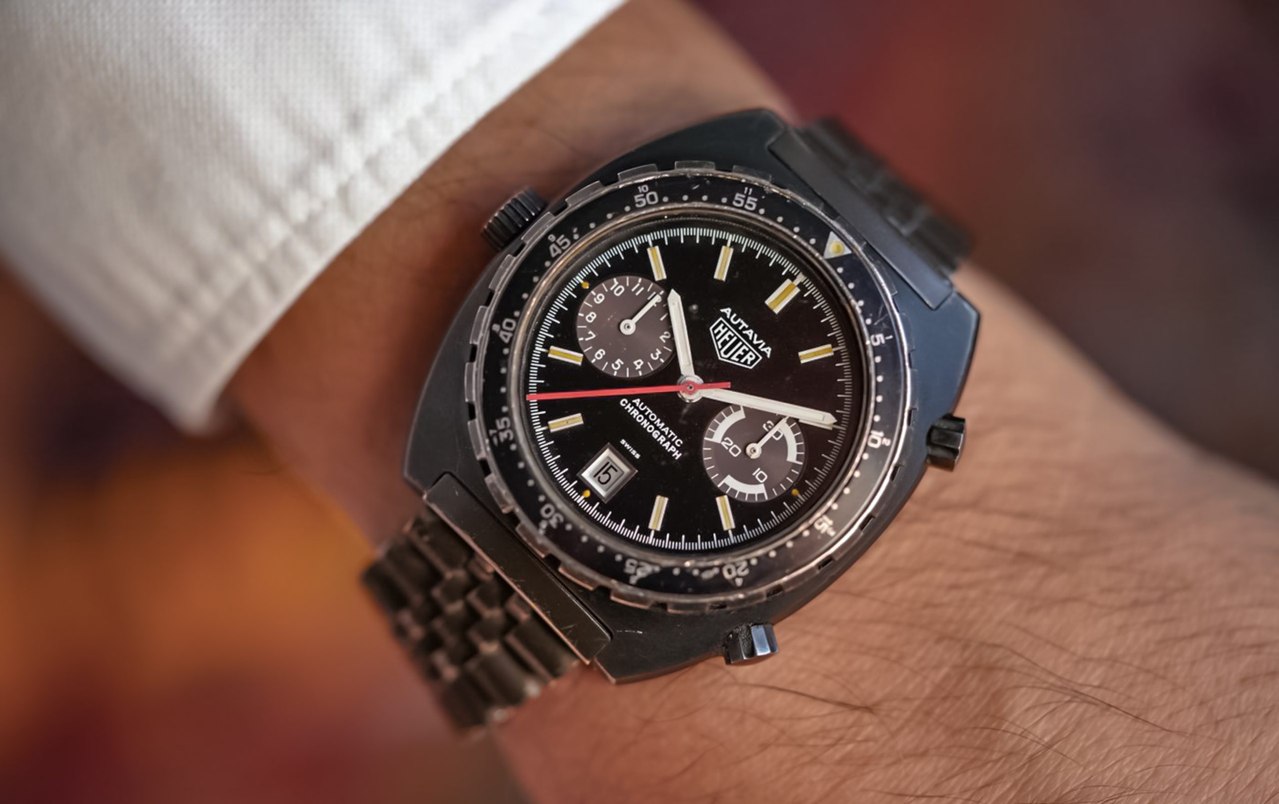 Heuer hot sale autavia vintage