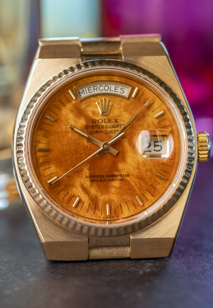 Wood-Dial-Rolex-Oysterquartz-Day-Date-19018
