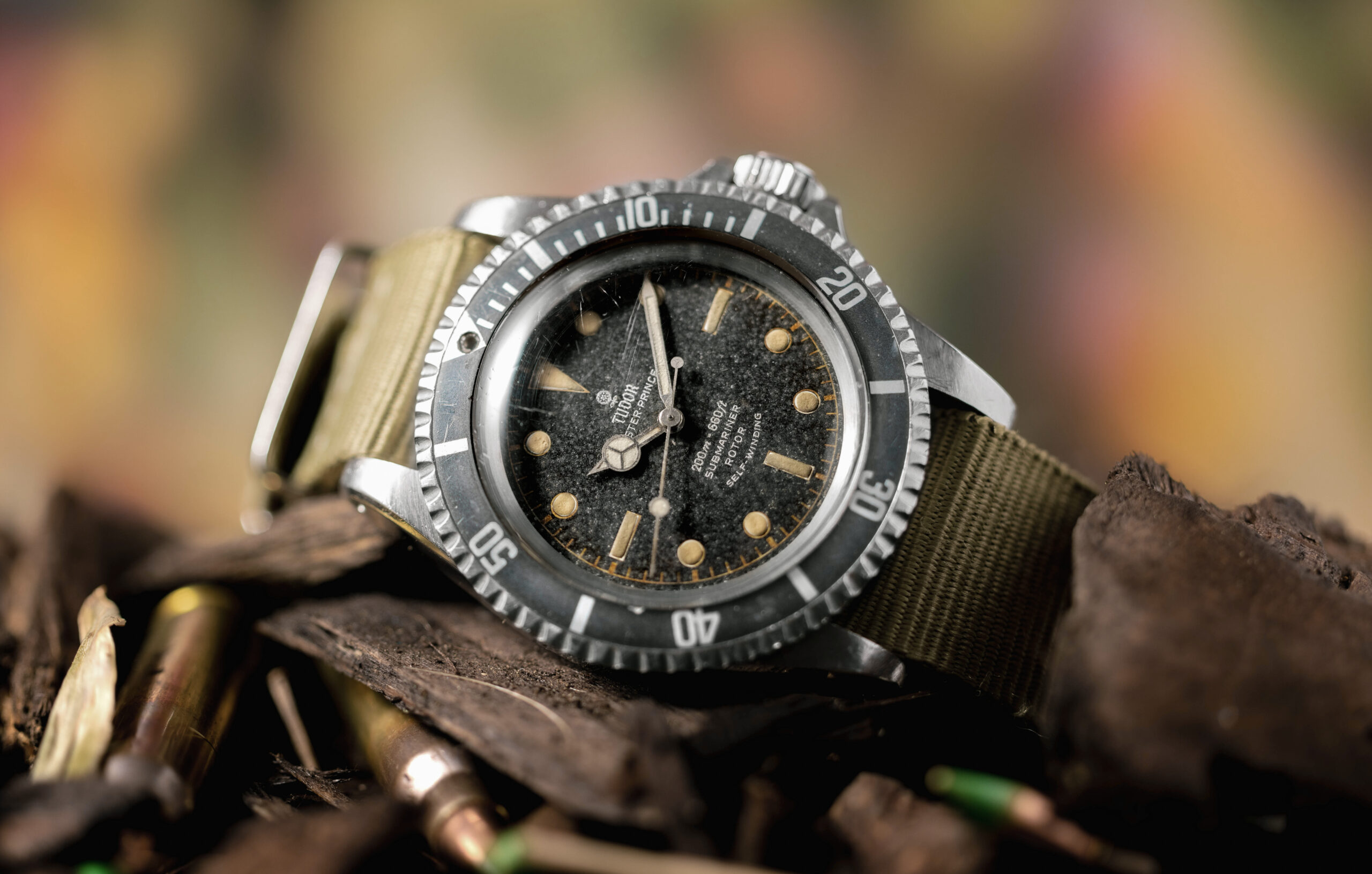 A British Navy Diver and His US Navy Issued Tudor Sub - Tudor