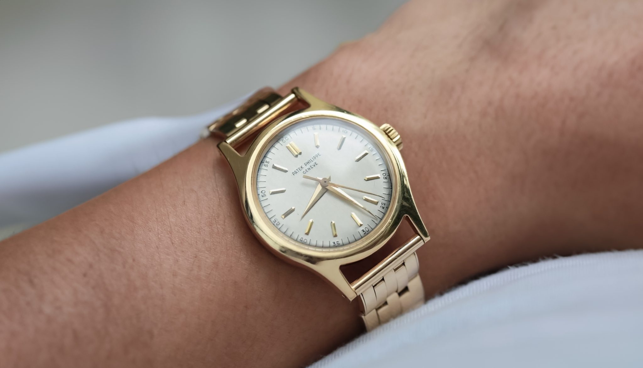 Patek philippe gold watch best sale