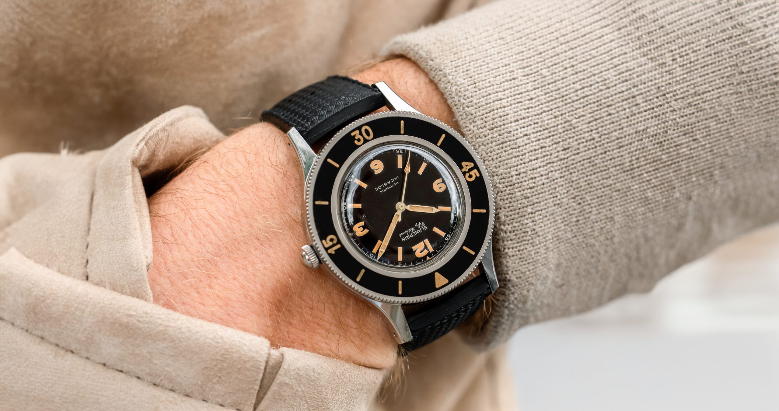 Blancpain fifty fathoms rotomatic incabloc hotsell