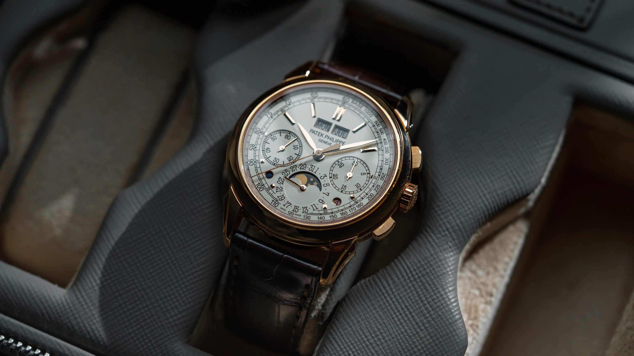 5270R Perpetual Calendar Chronograph Pink Gold