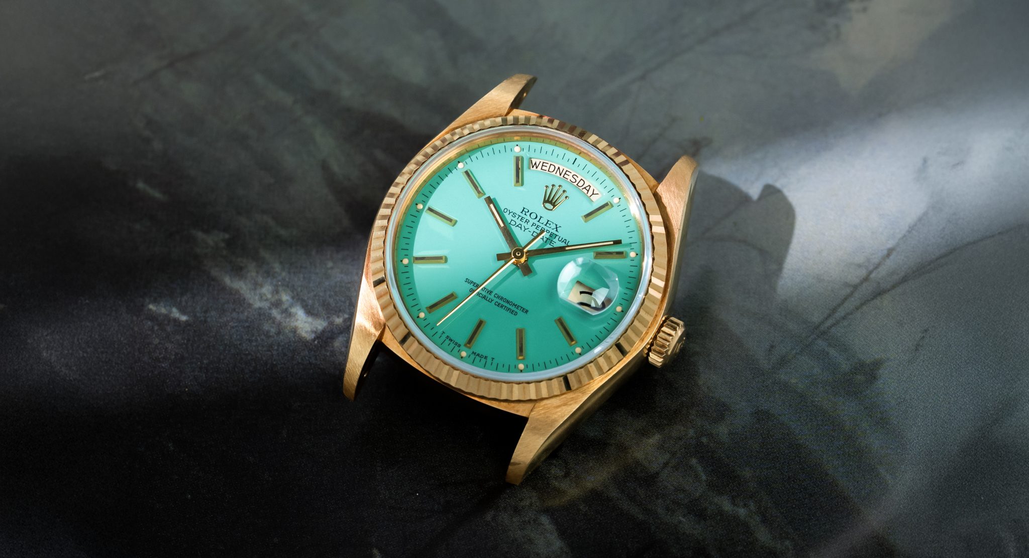 Rolex-18038-Day-Date-Turquoise-Stella-Dial