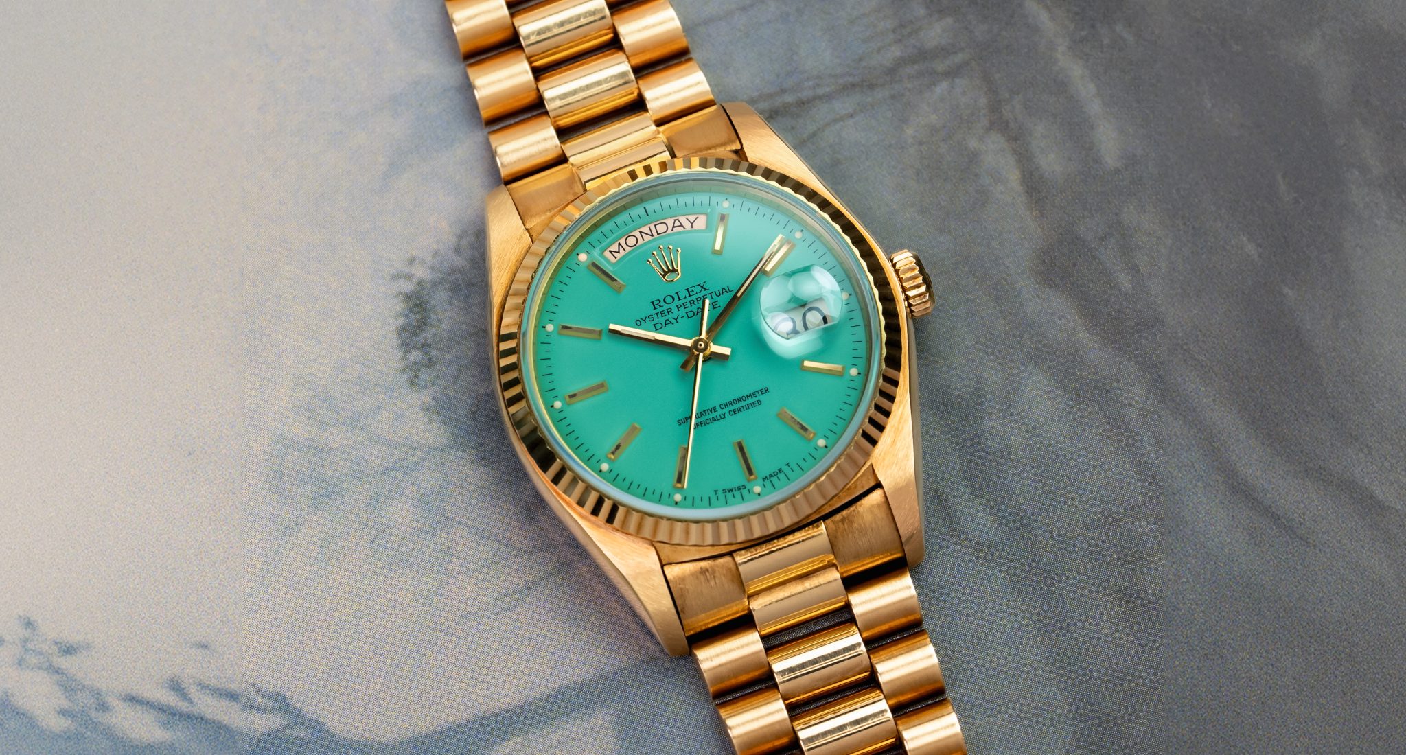 Rolex-18038-Day-Date-Tiffany-Stella-Dial