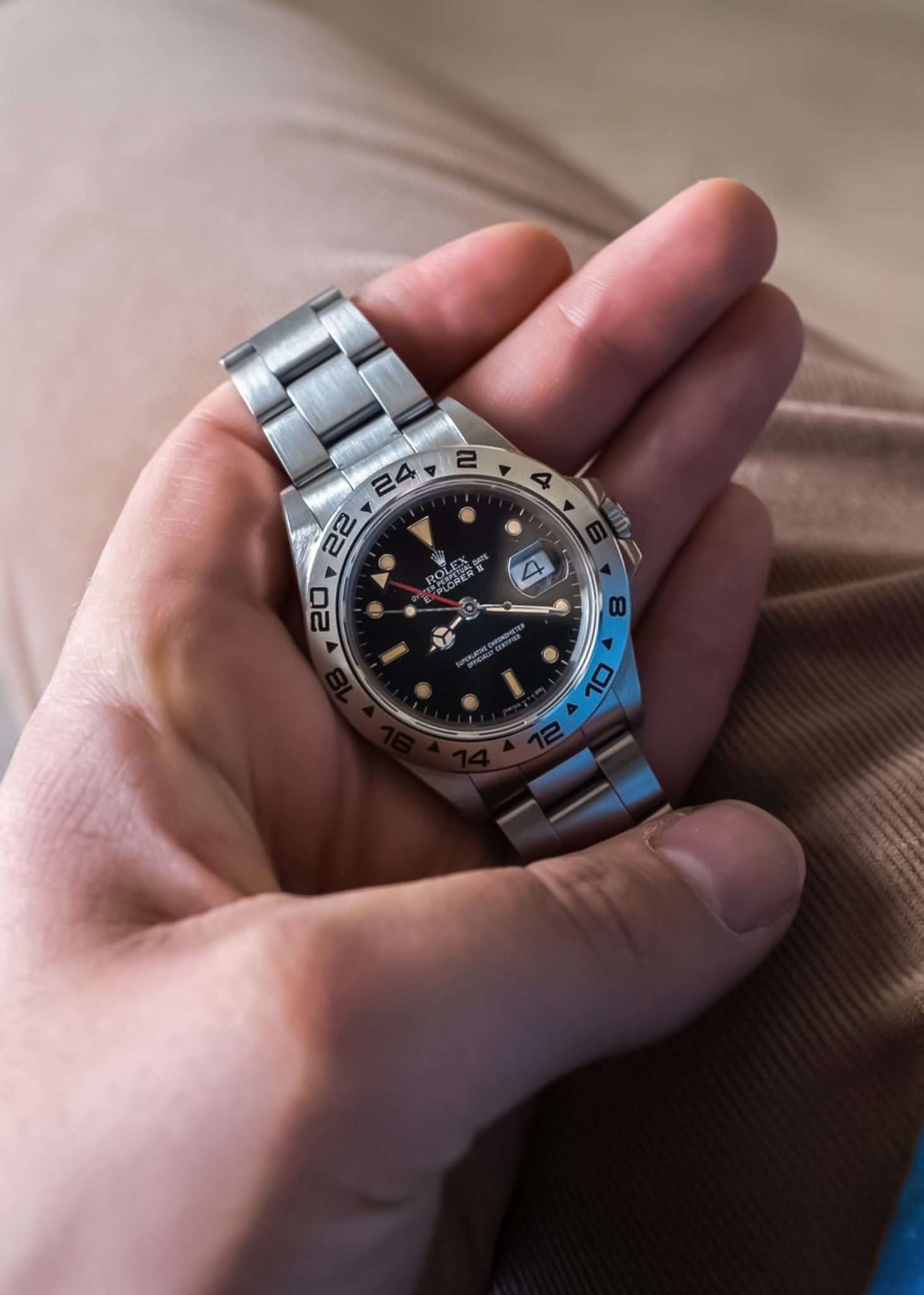 16550-Rolex-Explorer-II-Black-Dial