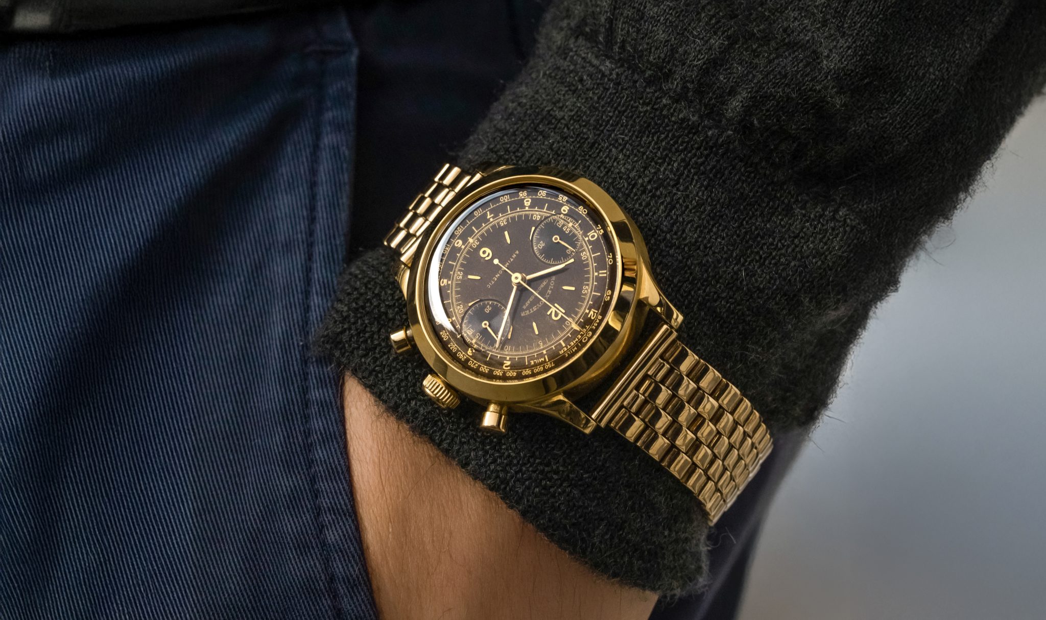 Tropical-Dial-3525-Rolex-Monoblocco-Chronograph-Gold