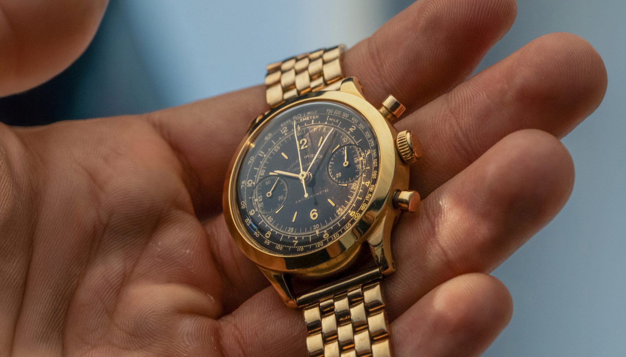 Tropical-Dial-3525-Rolex-Monoblocco-Chronograph-Gold